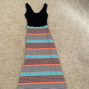Gilli maxi dress  with cut out lower back